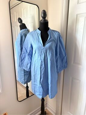 H&M Light Blue Mini Dress